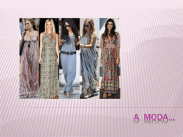 A moda á 100 anos