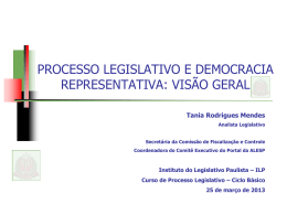 Tania Rodrigues Mendes - Assembleia Legislativa do Estado de