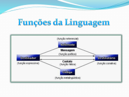 Funções da Linguagem