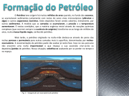 Formação Petroleo Carvão