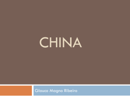 China: desenvolvimento econômico e ascensão internacional