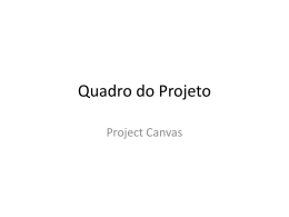 Quadro do Projeto - AlessandroAlmeida.com
