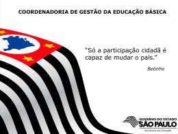 Educação Fiscal – SEE - Secretaria da Fazenda