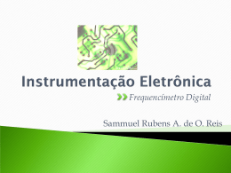 Instrumentação Eletrônica