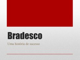 Bradesco.