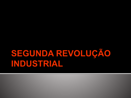 2. segunda revolução industrial