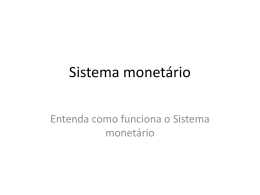 Sistema monetário