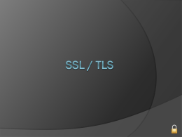 SSL & TLS - Universidade Castelo Branco