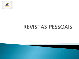 REVISTAS PESSOAIS