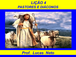 3T_2015_Lição 4_Pastores e Diáconos