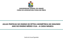 Aula3_Sandro - UNIFAP - Universidade Federal do Amapá