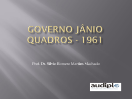 Governo Jânio Quadros - 1961