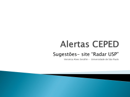 CEPED-SP - starnet - Universidade de São Paulo