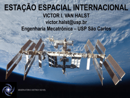 A Estação Internacional Espacial