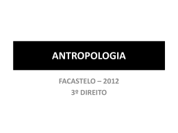 antropologia cultural