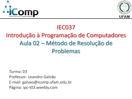 File - Introdu&ccedil;&atilde;o a Ci&ecirc;ncia dos Computadores