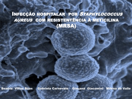 resistencia a meticilina por S.aureus