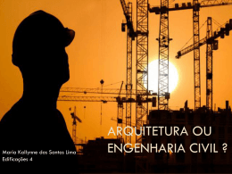 Arquitetura ou Engenharia civil  (695026)