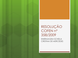 (131891)RESOLU&Ccedil;&Atilde;O COFEN n&ordm; 358/2009