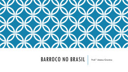 BARROCO NO BRASIL