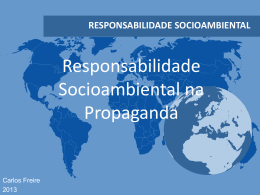 responsabilidade socioambiental