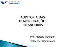 Gest&atilde;o em Auditoria Interna M&oacute;dulo I Princ&iacute;pios B&aacute;sicos de
