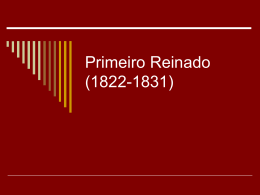 Primeiro Reinado (1822-1831)