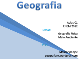 ENEM 2012 - aula 01 - Blog de Geografia e Atualidades