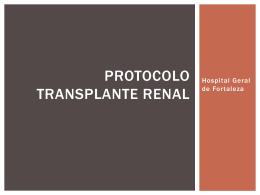 Protocolo Transplante Renal