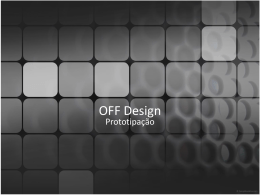 OFF Design – Apresentação