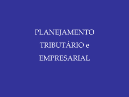 LIMITA&Ccedil;&Otilde;ES AO PODER DE TRIBUTAR