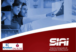 O que &eacute; uma avalia&ccedil;&atilde;o institucional?