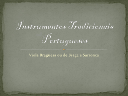 Instrumentos Tradicionais Portugueses