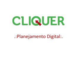 Planejamento Digital – Cliquer