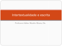 Slide 1 - Sabine Mendes Moura