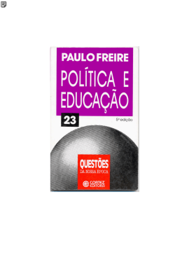 paulo freire politica e educacao