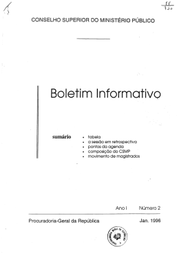 Reuni&atilde;o de janeiro de 1996 (Plen&aacute;rio, Sec&ccedil;&atilde;o disciplinar)