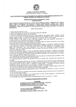 prova discursiva trt 02 xxxix 2014