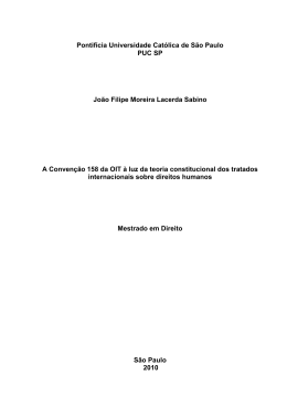 1. dos direitos humanos