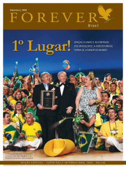 Revista setembro 2009 - Forever Living Brasil