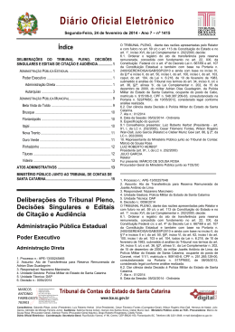 Di&aacute;rio Oficial Eletr&ocirc;nico