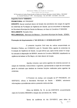 Inqu&eacute;rito Civil n&deg; 3528/2012. - Minist&eacute;rio P&uacute;blico do Estado do