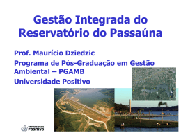 Gestão Integrada do Reservatório do Passaúna