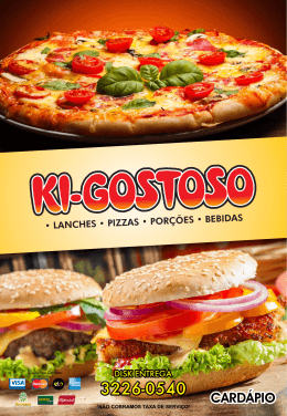 do PDF - Ki Gostoso Lanches Maringá | Conteúdo