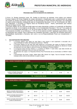 edital n.&ordm; 01/2013