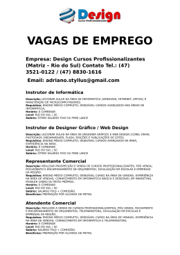 vagas de emprego rio do sul