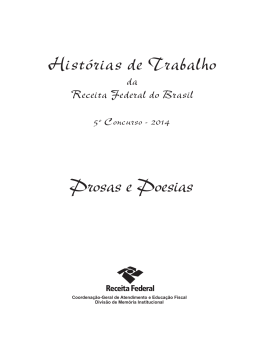 Hist&oacute;rias de Trabalho da Receita Federal do Brasil