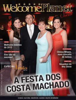 A FestA dos CostA MAChAdo