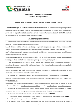Abertura Edital