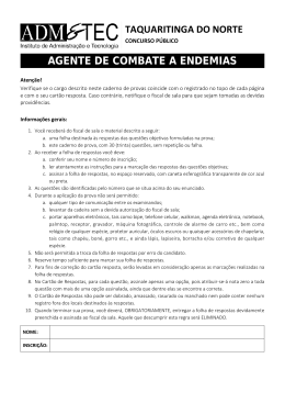 Agente de Combate &agrave; Endemias